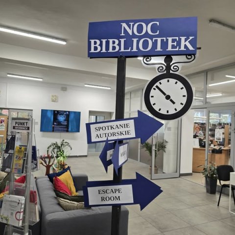 Noc Bibliotek 2025 w Będzinie